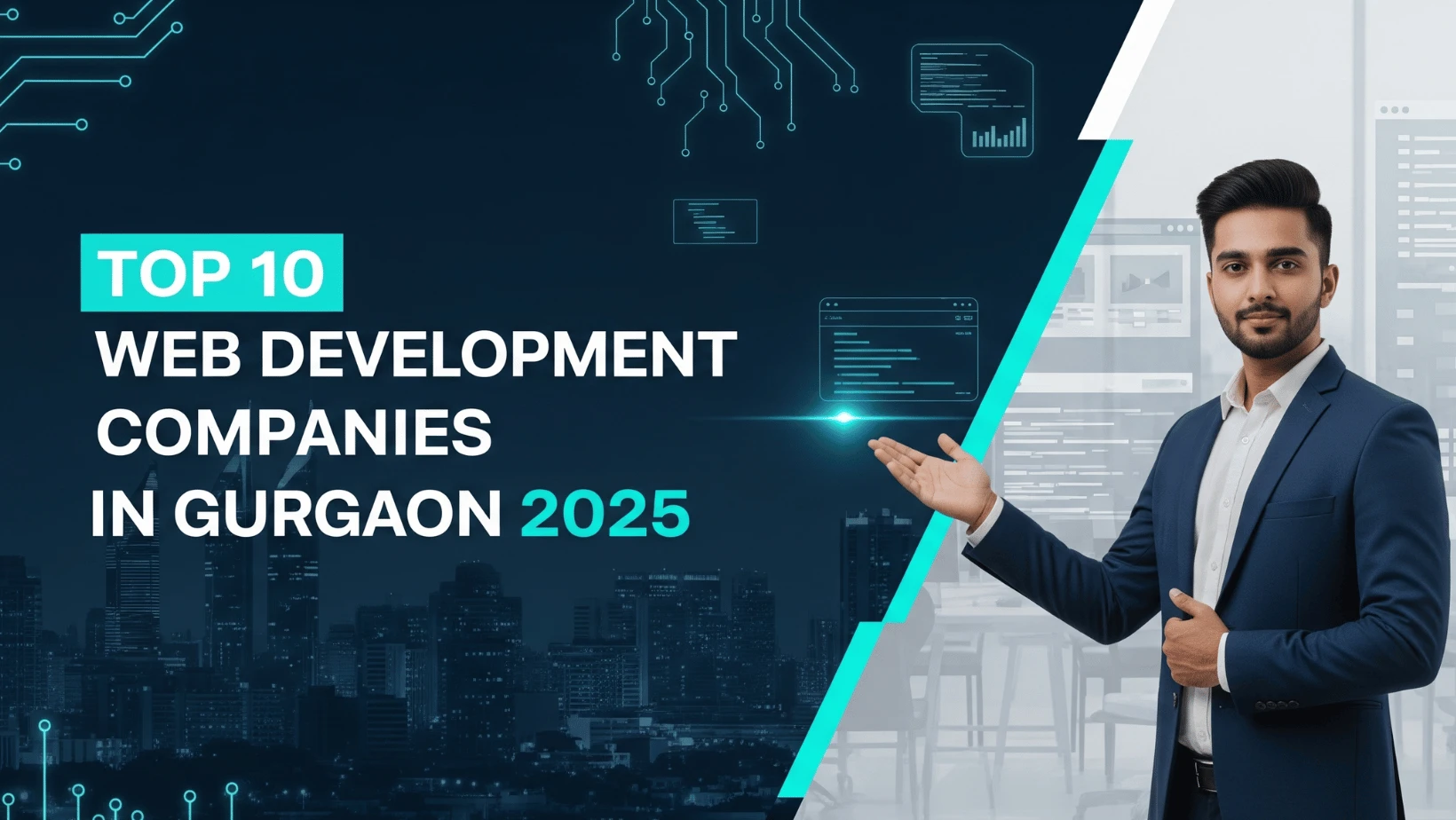 Top 10 Web Development Companies in Gurgaon 2025