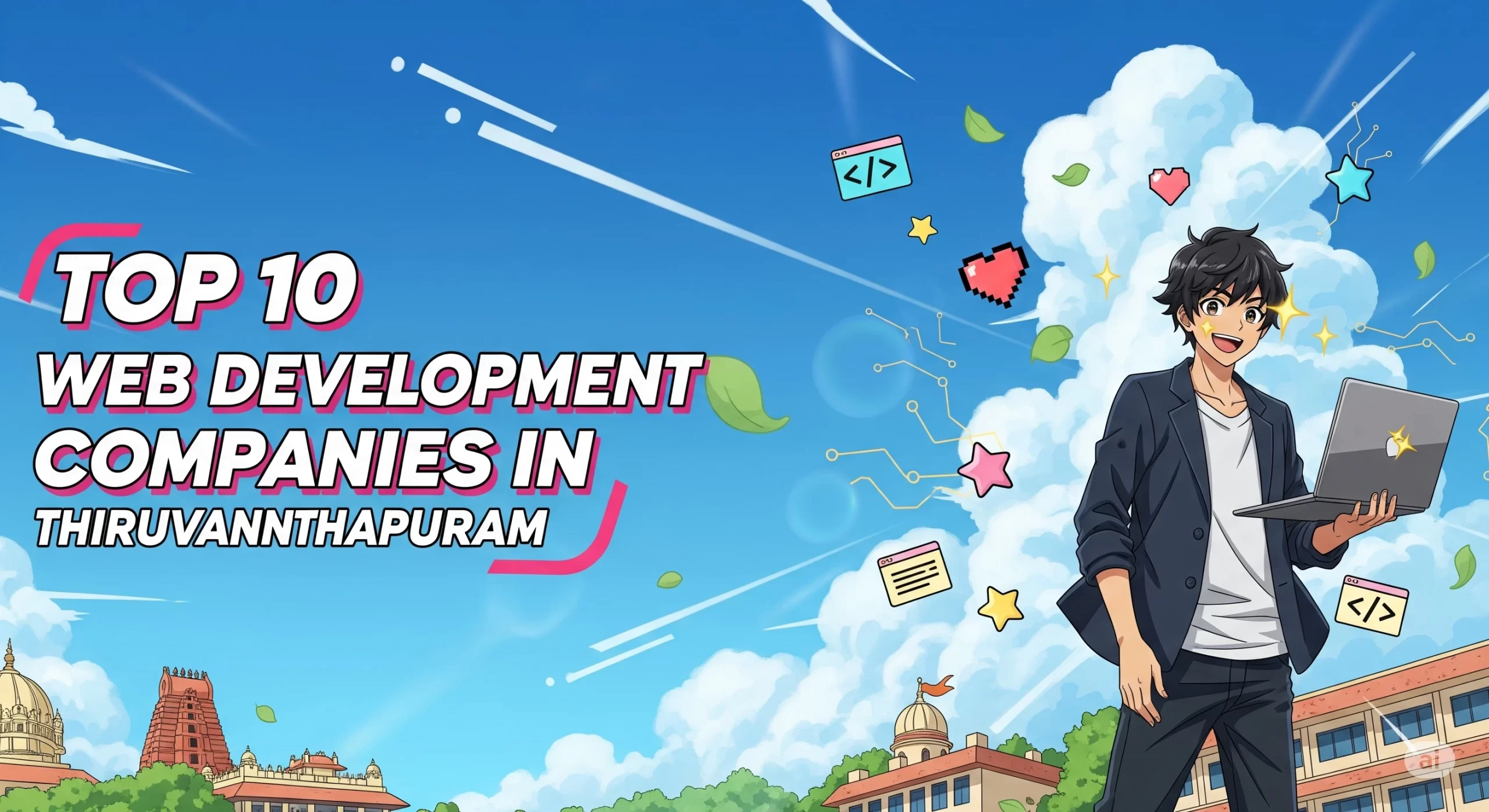 Top 10 Web Development Companies in Thiruvananthapuram 2025